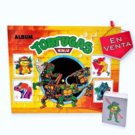 Tortugas Ninja 80': Álbum Completo A Pegar