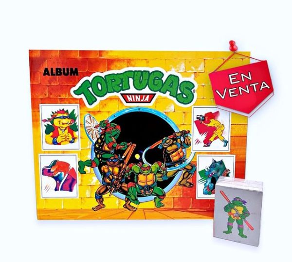Tortugas Ninja 80': Álbum Completo A Pegar