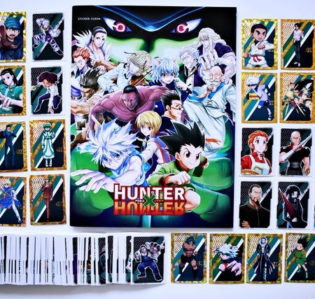 Hunter X, Enciclopedia [Cazador X]: Álbum Completo A Pegar