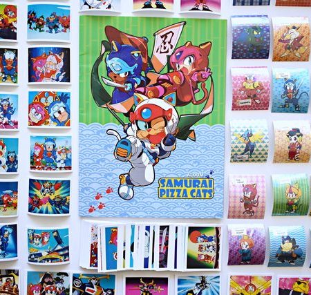 Samurai Pizza Cats: Álbum Completo A Pegar