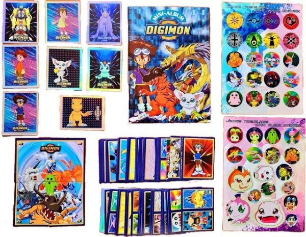 Digimon Mini Album: Álbum Completo A Pegar