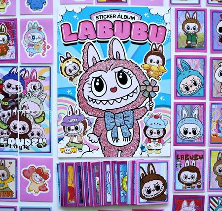 Labubu: Álbum Completo A Pegar