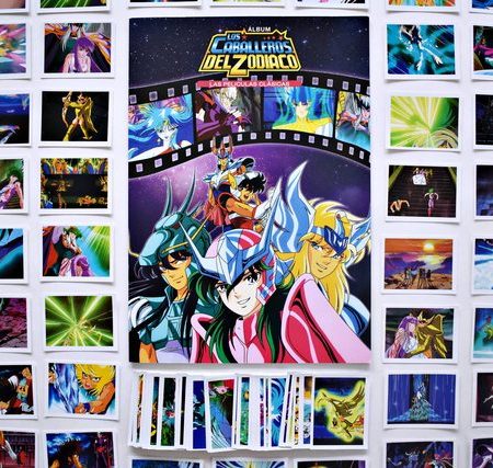 Caballeros Del Zodiaco, Las Películas: Álbum Completo A Pegar