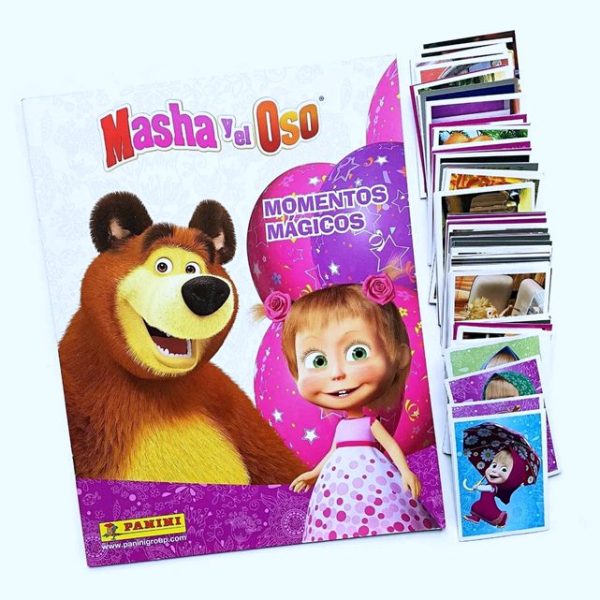 Masha y el Oso: Álbum Completo A Pegar