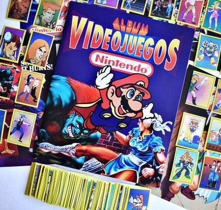 Video Juegos Nintendo: Álbum Completo A Pegar