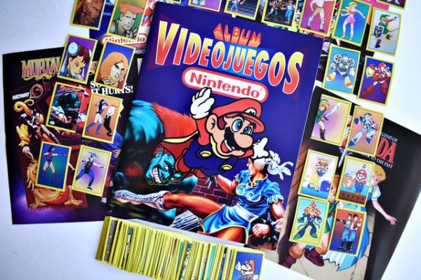 Video Juegos Nintendo: Álbum Completo A Pegar