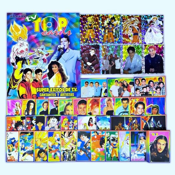 TV Tops Cards: Álbum Completo A Pegar