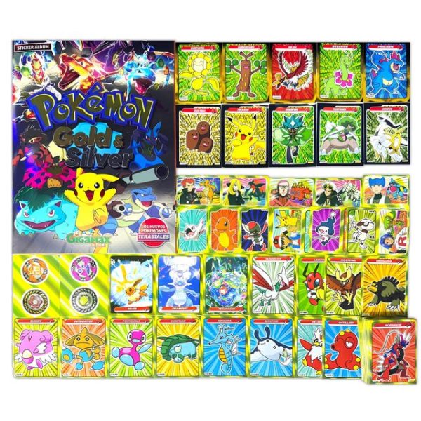 Pokémon Gold & Silver: Álbum Completo A Pegar
