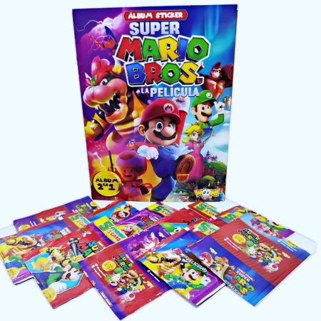 Super Mario Bros, La Película: Álbum Completo A Pegar