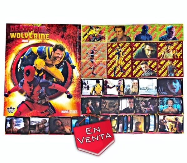 DeadPool & Wolverine: Álbum Completo A Pegar