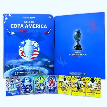 Copa América 2024 Trading Cards: Álbum Completo A Pegar