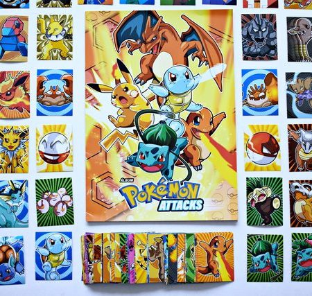 Pokémon, Attacks: Álbum Completo A Pegar