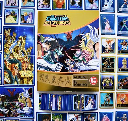Caballeros Del Zodiaco, Torneo Galactico: Álbum Completo A Pegar