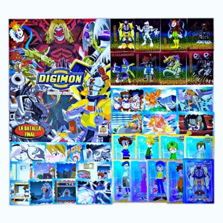 Digimon, La batalla final: Álbum Completo A Pegar