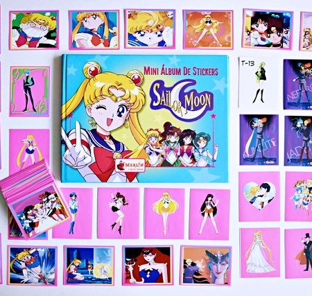 Sailor Moon, Mini: Álbum Completo A Pegar