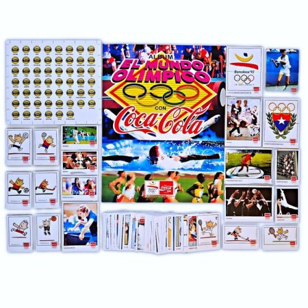 El Mundo Olimpico Con Coca-Cola: Álbum Completo A Pegar
