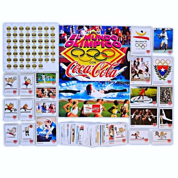El Mundo Olimpico Con Coca-Cola: Álbum Completo A Pegar