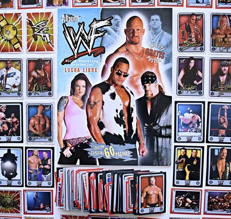WWF, Lucha Libre: Álbum Completo A Pegar