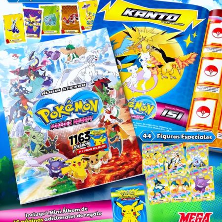 Pokémon Pokedex Infinity: Álbum Completo A Pegar