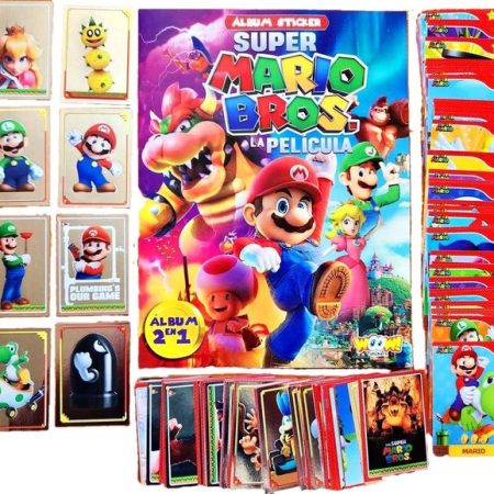 Super Mario Bros, La Película: Álbum Completo A Pegar