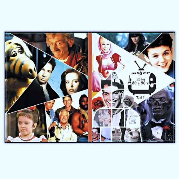 Series 80s y 90s [Colección Cartas]: Álbum Completo A Pegar