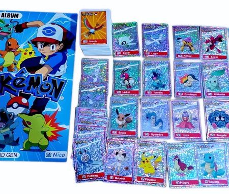 Pokémon Kanto y Johto: Álbum Completo A Pegar