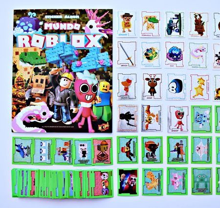 Roblox [Mundo Roblox]: Álbum Completo A Pegar