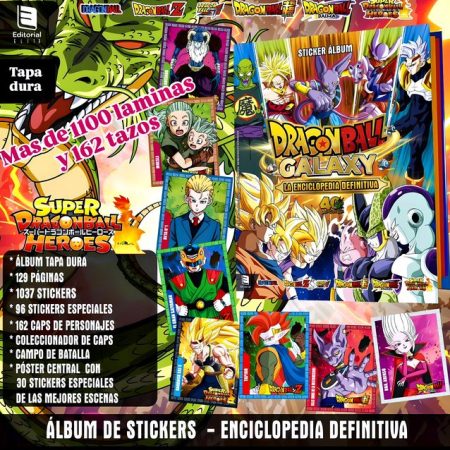 Dragon Ball Enciclopedia Galaxy: Álbum Completo A Pegar