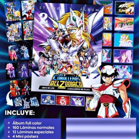 Caballeros Del Zodiaco 2: Álbum Completo A Pegar