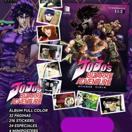JoJo's Bizarre Adventure: Álbum Completo A Pegar
