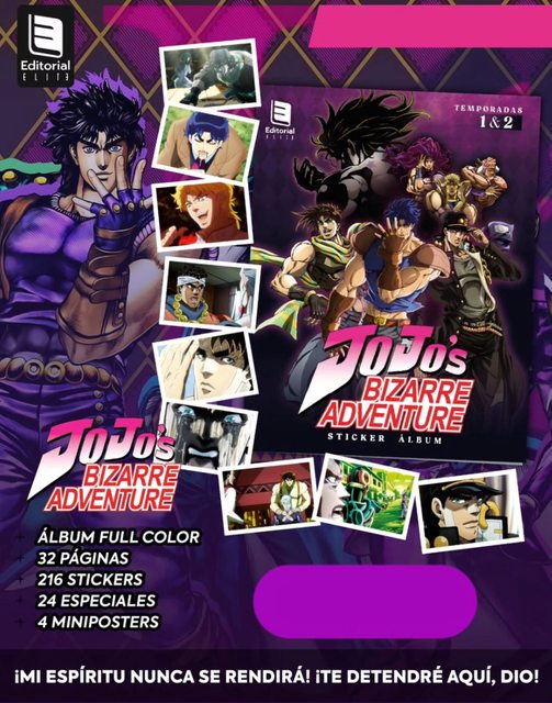 JoJo's Bizarre Adventure: Álbum Completo A Pegar