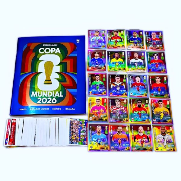 Copa Mundial 2026 [ 3 Reyes ]: Álbum Completo A Pegar