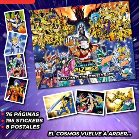 Caballeros Del Zodiaco: Galaxian Wars: Álbum Completo A Pegar