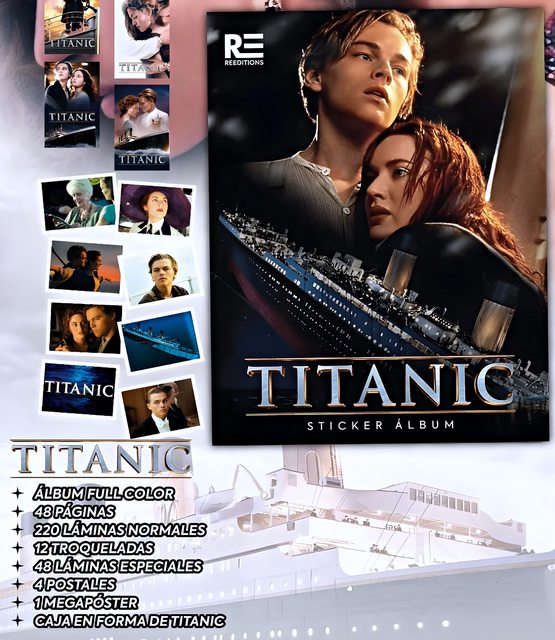 Titanic: Álbum Completo A Pegar