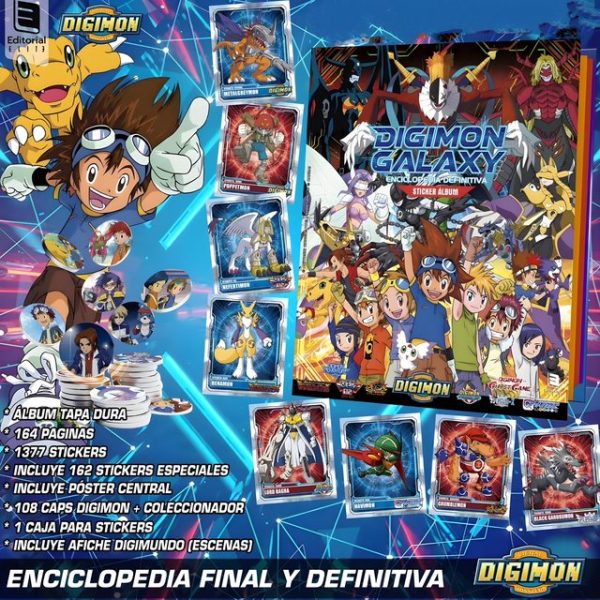 Digimon Galaxy [Encicloepdia]: Álbum Completo A Pegar