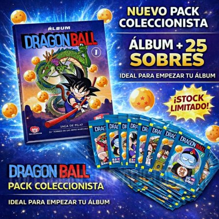 01 Álbum Dragon Ball: Álbum + 25 Sobres [Tapa Blanda]