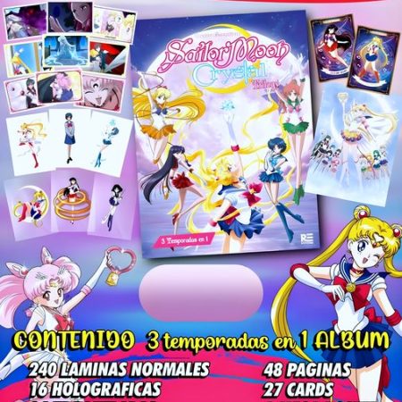 Sailor Moon Trilogy: Álbum Completo A Pegar
