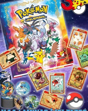 POKÉMON UNIVERSAL: Álbum Completo A Pegar