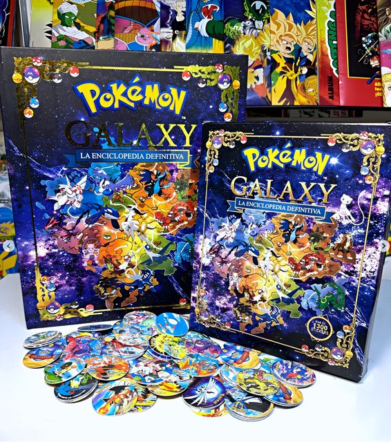 Pokémon Galaxy [ Tapa Dura ]: Álbum Completo A Pegar