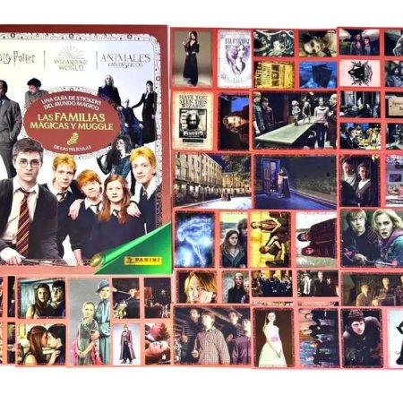 Harry Potter Las Familias Magicas y Muggle: Álbum Completo A Pegar