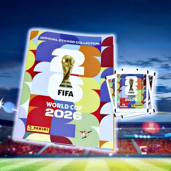 ÁLBUM Copa Mundial 2026 [ Panini ]: Álbum Tapa Blanda + 50 Sobres [Ultimas Unidades]