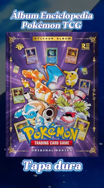 Pokemon TCG [ Tapa Dura ]: Álbum Completo A Pegar