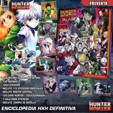 Hunter X Galaxy [ Tapa Dura ]: Álbum Completo A Pegar