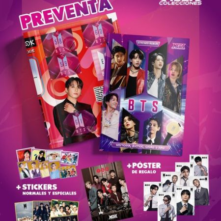 BTS: Historia, Exitos y Giras: Álbum Completo A Pegar