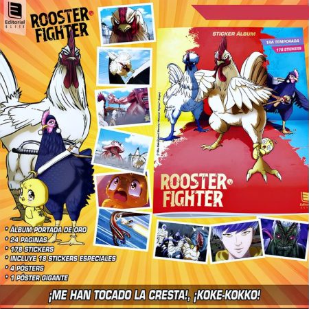 Rooster Figther: Álbum Completo A Pegar [PREVENTA]