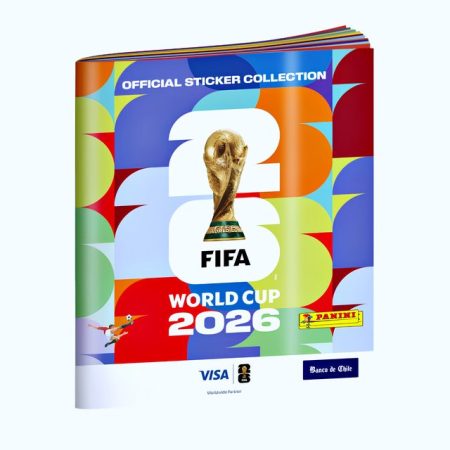 ÁLBUM Copa Mundial 2026 [ Panini ]: Álbum Vacio [Tapa Blanda Version Banco de Chile] [Edición Escasa]