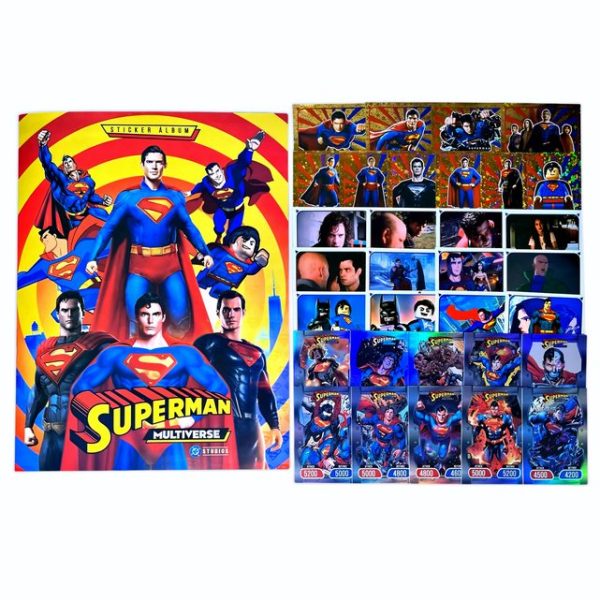 . 01 [PREVENTA] ÁLBUM Superman MULTIVERSO (2026): Completo A Pegar [ PREVENTA: Envios en Agosto ]