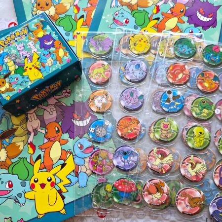 Pokémon 151 TAZOS Caps [ PARA IMPORTAR ]