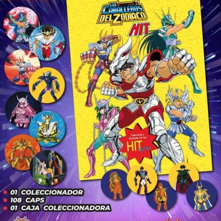 Caballeros del Zodiaco TAZOS CAPS [Winter] [ PARA IMPORTAR ]