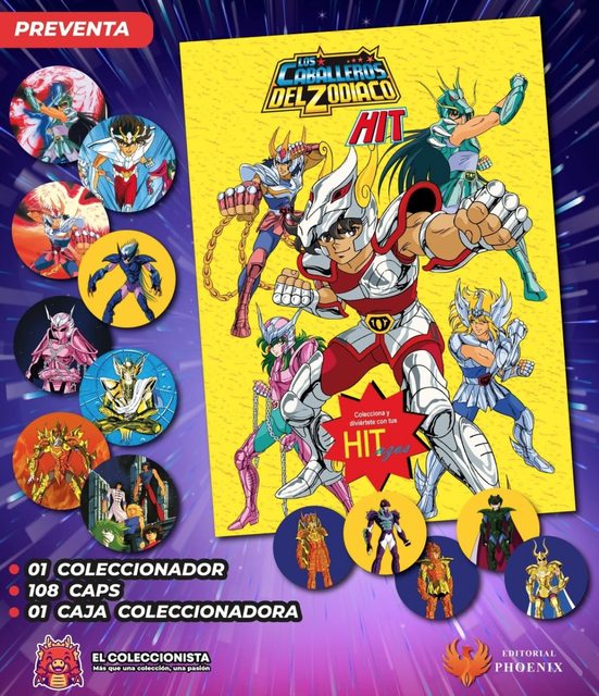 Caballeros del Zodiaco TAZOS CAPS [Winter] [ PARA IMPORTAR ]